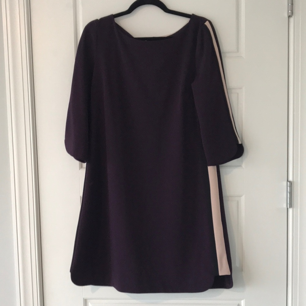 Vince Camuto Purple Crepe Dress